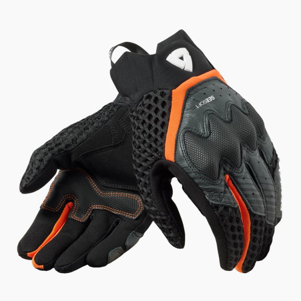 Rev'it! Revit Gloves Veloz Black-Orange